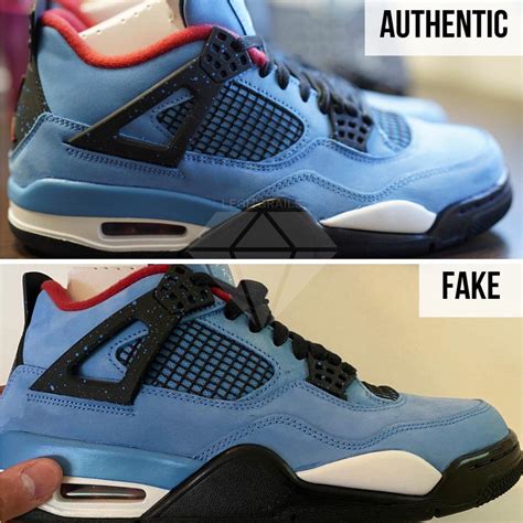 fake cactus jack shoes|How To Spot Fake Jordan 4 Cactus Jack Travis Scott.